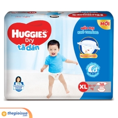 Tã dán Huggies Dry size XL38