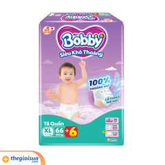 Tã quần Bobby SKT XL66 - Kẹp KM