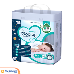 Bỉm quần Goo:by Premium size XXXL 24 miếng (cho bé 20 - 35kg)