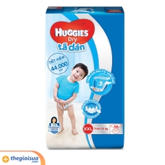 Tã dán Huggies Dry size XXL 56 miếng