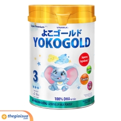 Sữa bột Vinamilk Yoko Gold 3 hộp thiếc 850g