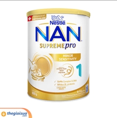 Sữa bột Nan Supreme Pro 1 800g (0-12 tháng)