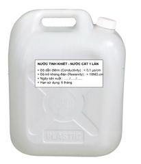 Nước tinh khiết - Nước cất 1 lần