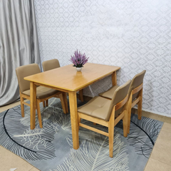 Bộ bàn ăn Obama 1m2 + 4 ghế