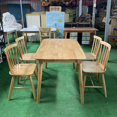 Bộ bàn ăn Song Tiện 1m2 + 4 ghế