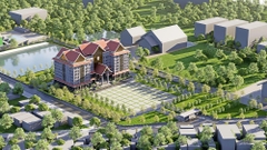 Trụ sở Trung tâm chỉ huy Bộ Công An Lào