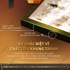 Tranh Đèn Hiện Đại In Tranh Mây Trời DecorNow HD37