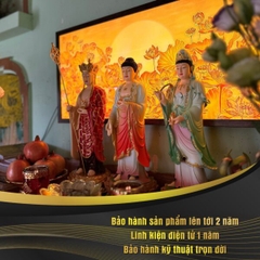 Tranh Hoằng Pháp Ngang Chữ Thư Pháp Cửu Huyền Thất Tổ DecorNow TC333