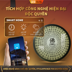 Đèn Hào Quang Phật Bát Nhã Tâm Kinh DECORNOW DCN-TC366