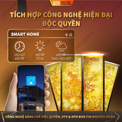 Tranh Tứ Quý Lan Mai Cúc Trúc DECORNOW DCN-TC278