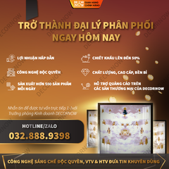 Đèn Hào Quang Phật Màu, Phật Mật Tông Vuông Có Đèn  DECORNOW DCN-HD37