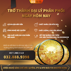 Tranh Trúc Chỉ In, Đèn Hào Quang Hoa Sen DECORNOW DCN-TC12