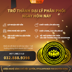 Đèn Hào Quang Phật In Tranh Trúc Chỉ CNC DECORNOW DCN-TCC27