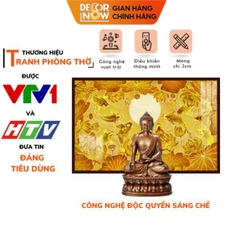 Tranh Trúc Chỉ Ngang In Chữ Thư Pháp DECORNOW DCN-TC108