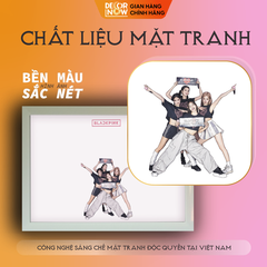 Tranh Bật Đèn Ảnh Blackpink DECORNOW Card Blackpink Born Pink Trang Trí Phòng ngủ, Phòng Khách BP-03