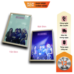 Tranh Bật Đèn Ảnh Blackpink DECORNOW Card Blackpink Born Pink Trang Trí Phòng ngủ, Phòng Khách BP-06