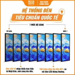 Tranh Hoằng Pháp Đối Sen Xanh Hy Vọng DecorNow HD844