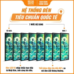 Tranh Hoằng Pháp Đối Phật Thích Ca Mâu Ni Ngồi Thiền Sen Xanh DecorNow HD895