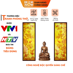 Tranh Trúc Chỉ Bộ Đối In Chim Hạt DECORNOW DCN-TC178