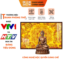 Tranh Trúc Chỉ Ngang In Mandala DECORNOW DCN-TC307