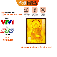 Tranh Trúc Chỉ Đứng In Phật DECORNOW DCN-TC66