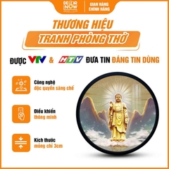 Tranh Hoằng Pháp Tròn Phật A Di Đà DecorNow HD853
