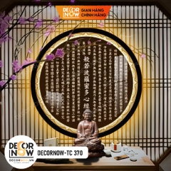 Đèn Hào Quang Phật Bát Nhã Tâm Kinh DECORNOW DCN-TC370