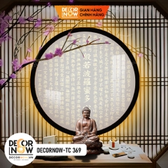 Đèn Hào Quang Phật Bát Nhã Tâm Kinh DECORNOW DCN-TC369