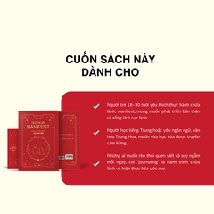 Sách - 365 Ngày Manifest (Song Ngữ Việt -Trung)