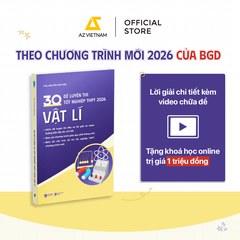 Sách - Bộ Đề Luyện Thi Tốt Nghiệp THPT 2026 Toán, Văn, Anh, Lí, Hóa, Sinh, Sử Địa + Tặng Khóa Học Online Trị Giá 1 Triệu