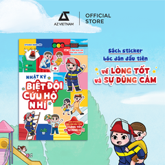 Sách Thiếu Nhi - Nhật Ký Biệt Đội Cứu Hộ Nhí