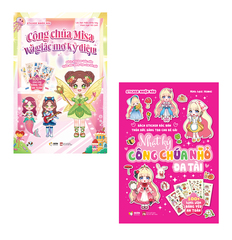Sách Thiếu Nhi - Combo Công Chúa: Công Chúa Misa Và Giấc Mơ Kỳ Diệu + Nhật Ký Công Chúa Nhỏ Đa Tài