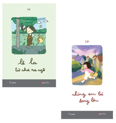 Sách - Combo 2 Cuốn: Lê La Từ Nhà Ra Ngõ (Tái Bản 2025) + Những Em Bé Đang Lớn