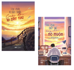 Sách - Combo Sống Đời Rực Rỡ: Trận chiến 10 năm trước, cuộc đời 10 năm sau + Nếu chưa chết trẻ, hãy chọn nở muộn