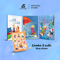 Sách - Bộ Sách: Con Có Thể Tự Bảo Vệ Mình (Combo 3 Cuốn Tặng Sticker)