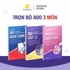 Sách - Bộ Đề Luyện Thi Tốt Nghiệp THPT 2026 Toán, Văn, Anh, Lí, Hóa, Sinh, Sử Địa + Tặng Khóa Học Online Trị Giá 1 Triệu