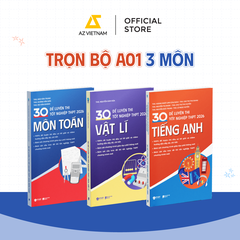 Sách - Bộ Đề Luyện Thi Tốt Nghiệp THPT 2026 Toán, Văn, Anh, Lí, Hóa, Sinh, Sử Địa + Tặng Khóa Học Online Trị Giá 1 Triệu