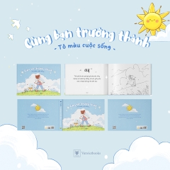 Sách Tô Màu - Cùng Bạn Trưởng Thành - Tô Màu Cuộc Sống