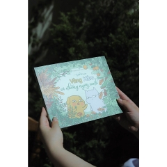 Sách - Vàng Xám Và Những Ngày Xanh (Sách Tô Màu)