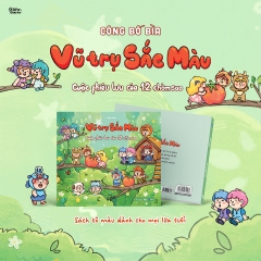 Sách - Vũ Trụ Sắc Màu - Cuộc Phiêu Lưu Của 12 Chòm Sao