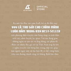 Sách - 999 Lá Thư Gửi Cho Chính Mình (Bản Kỷ Niệm 15 Năm Sinh Nhật Vanvietbooks)