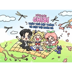 Sách - Sổ Tô Màu Chibi: Thủy Thủ Mặt Trăng Và Biệt Đội Ngân Hà