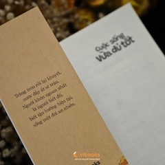 Sách - Cuộc Sống Vừa Đủ Tốt