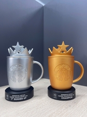 Cúp thiết kế 3D Starbucks độc bản
