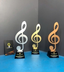 Cúp nốt nhạc sự kiện âm nhạc mới nhất 2026