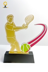 Cúp trao giải Tennis độc quyền dành cho giải Tennis Becamex Bình Dương