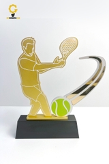 Cúp trao giải Tennis độc quyền dành cho giải Tennis Becamex Bình Dương