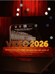 Cúp vinh danh hội nghị cao cấp 2026