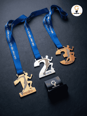 Huy chương giải chạy độc đáo