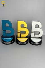Cúp vinh danh chữ B - cho giải thưởng BSI Awards